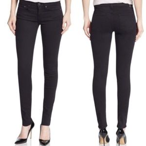 Vince Womens Black Skinny Denim Jeans size 28